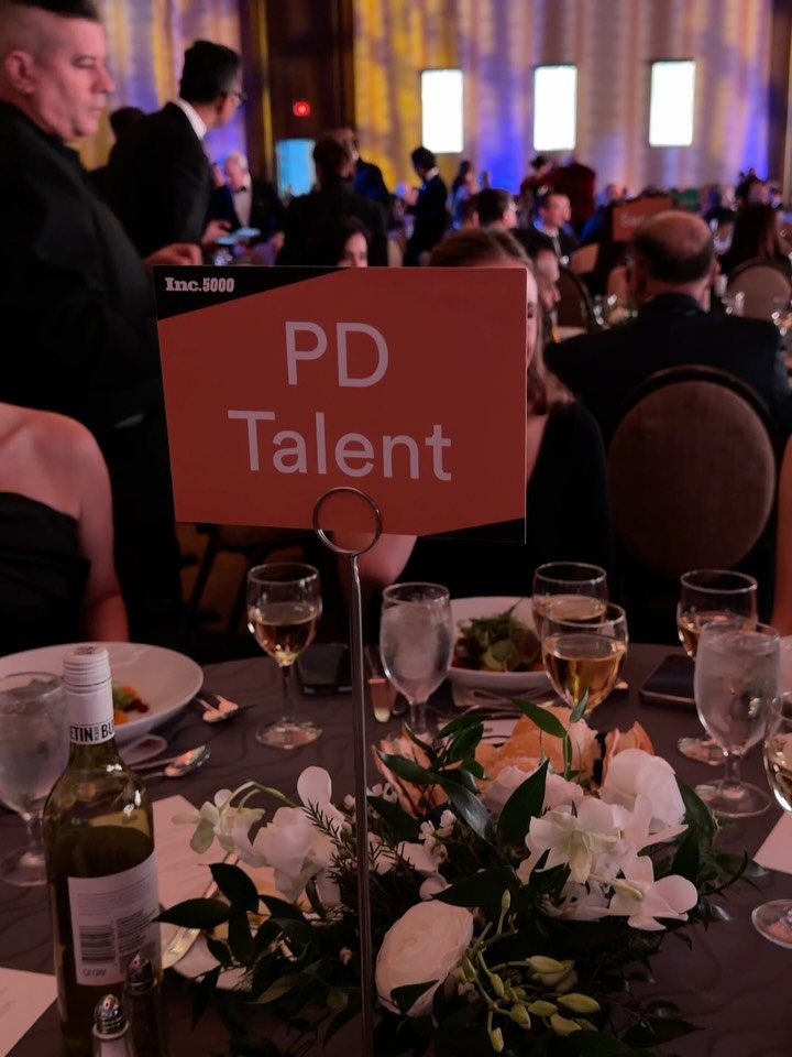 The PD Talent table at the 2026 Inc. 5000 Gala